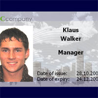 ID photo with inCard software
